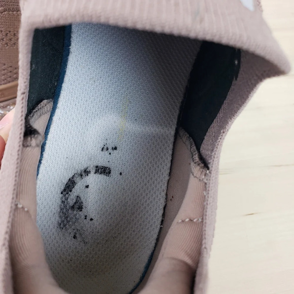 APL TechLoom Breeze Sneakers Size 8 Knit Mauve Athletic Gym Workout Shoes - Picture 12 of 14